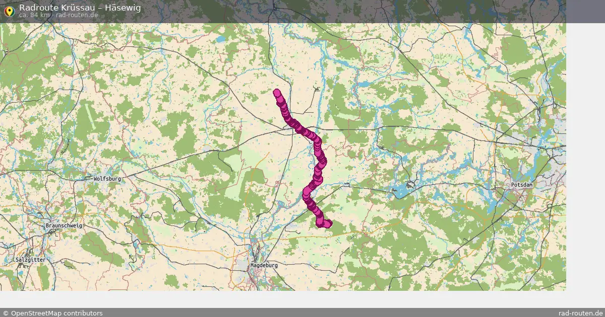 Radtour Krüssau – Häsewig