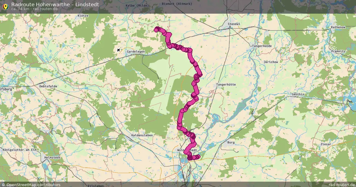 Radtour Hohenwarthe – Lindstedt