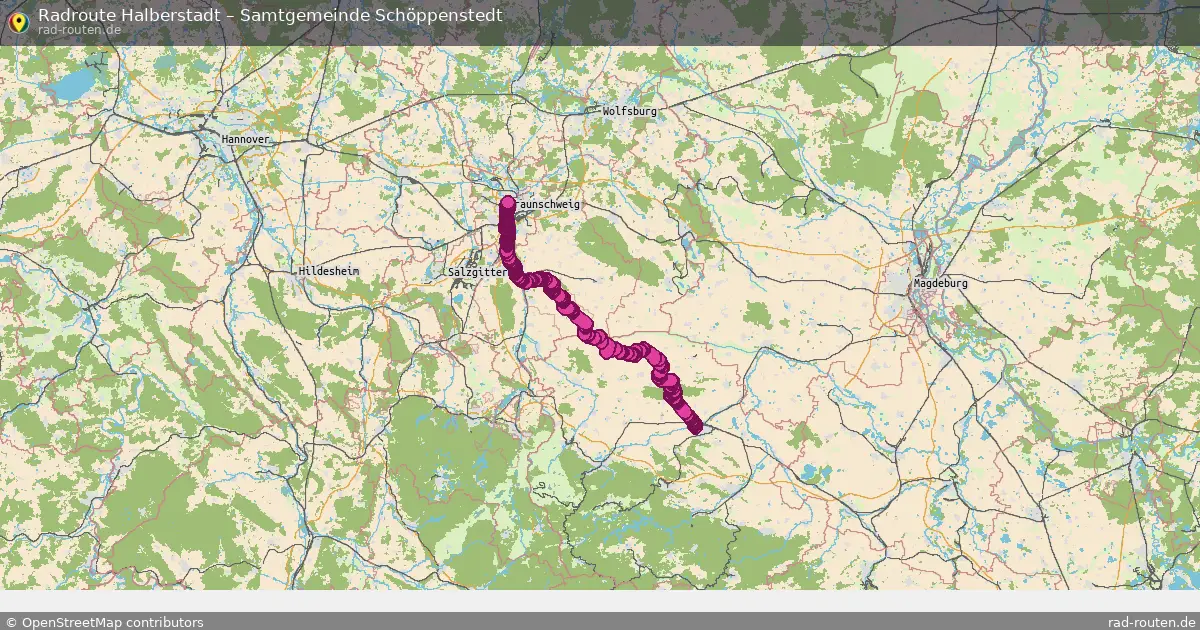 Radtour Halberstadt – Samtgemeinde Asse
