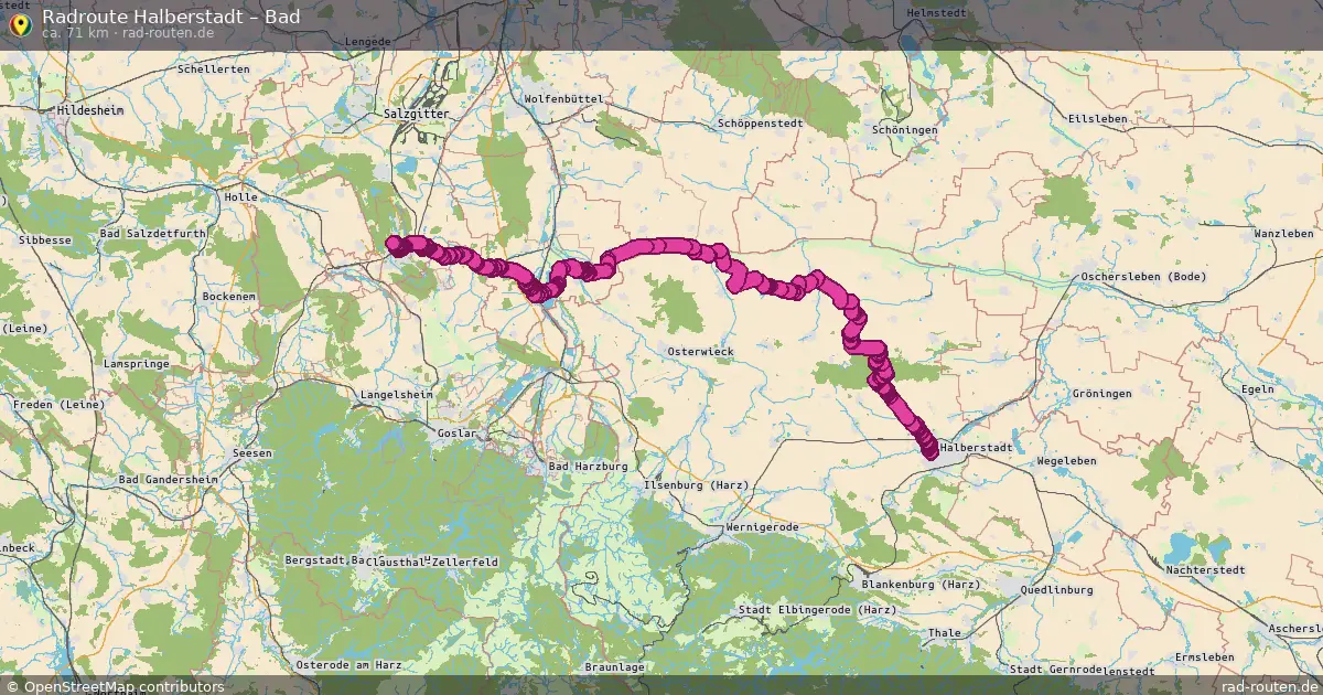 Radtour Halberstadt – Bad