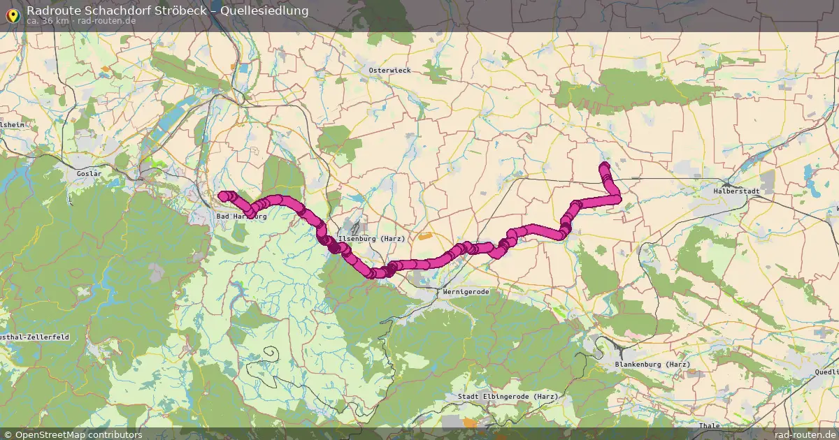 Radtour Schachdorf Ströbeck – Quellesiedlung
