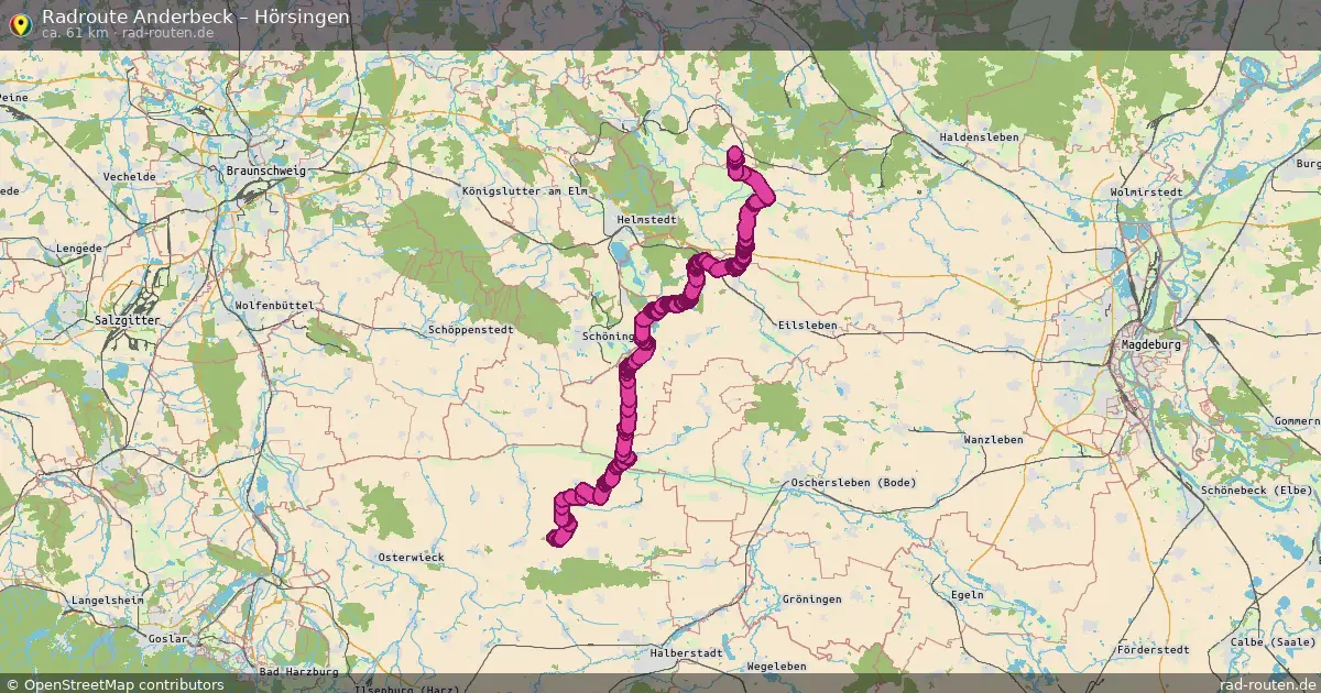 Radtour Anderbeck – Hörsingen