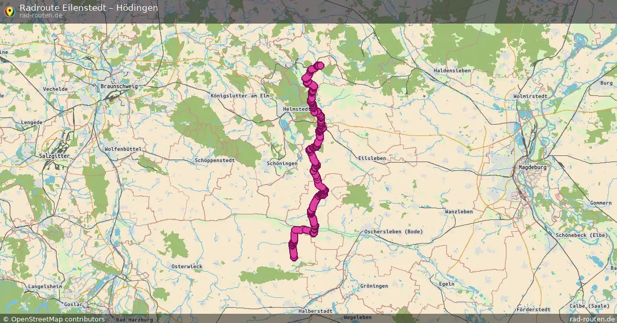 Radtour Eilenstedt – Hödingen