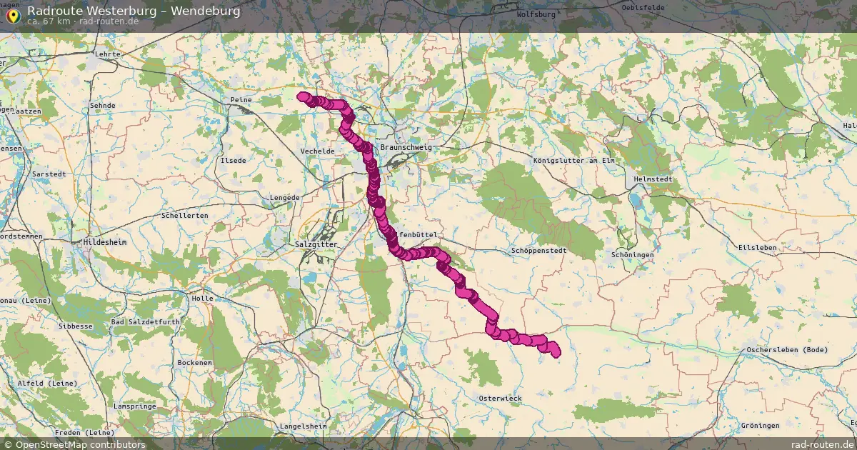Radtour Westerburg – Wendeburg