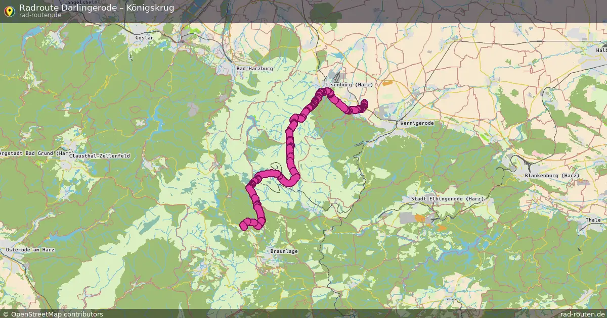 Radtour Darlingerode – Königskrug