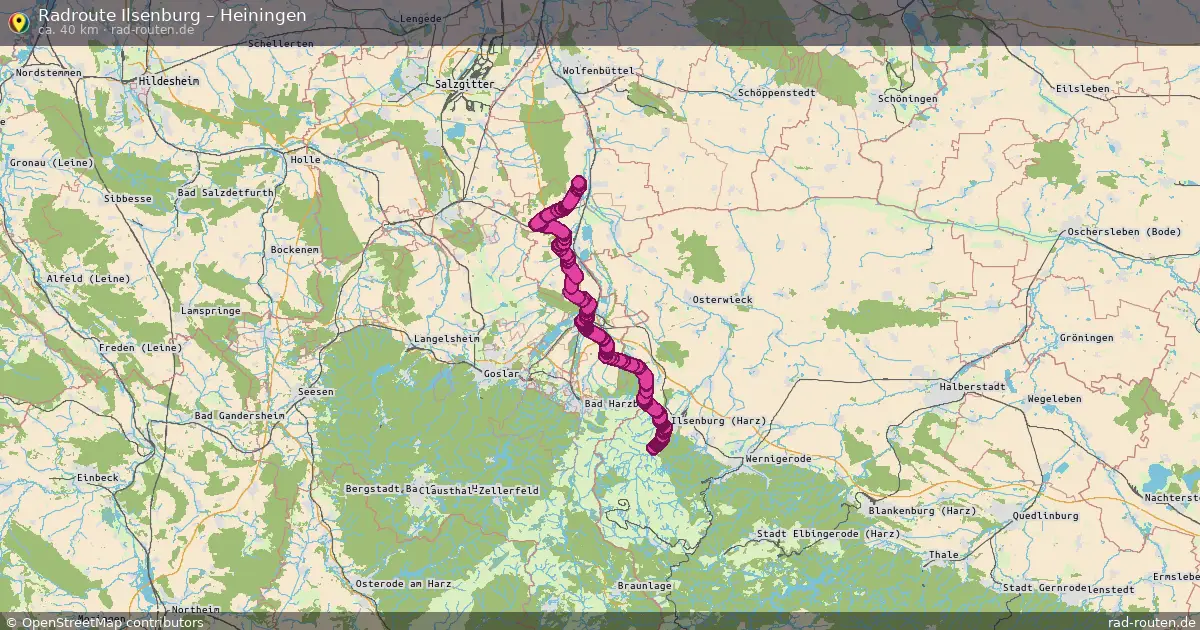 Radtour Ilsenburg – Heiningen