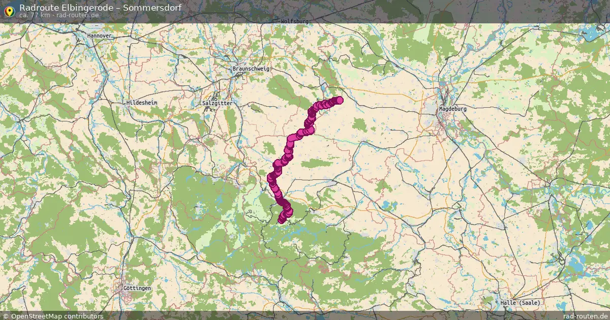 Radtour Elbingerode – Sommersdorf