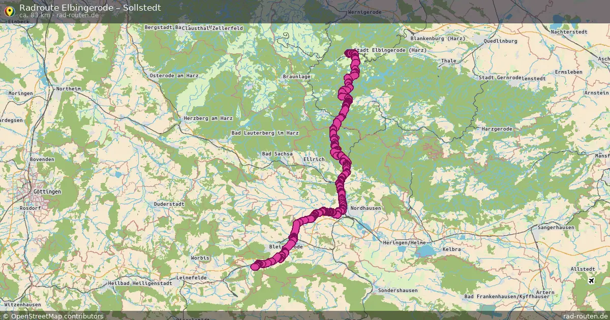 Radtour Elbingerode – Sollstedt