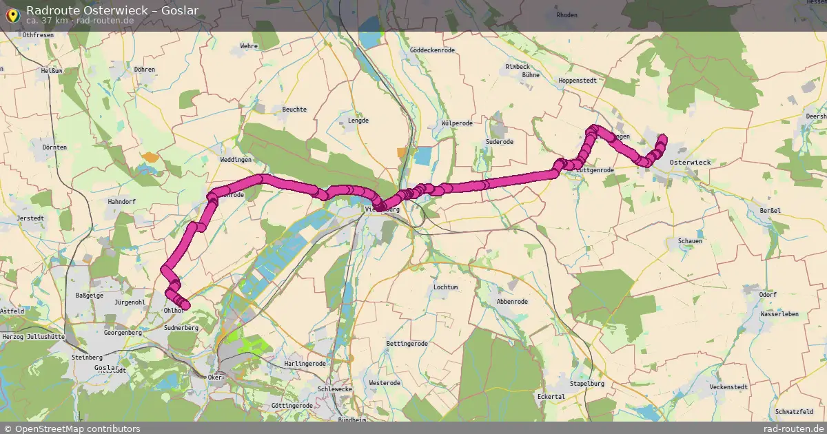Radtour Osterwieck – Goslar