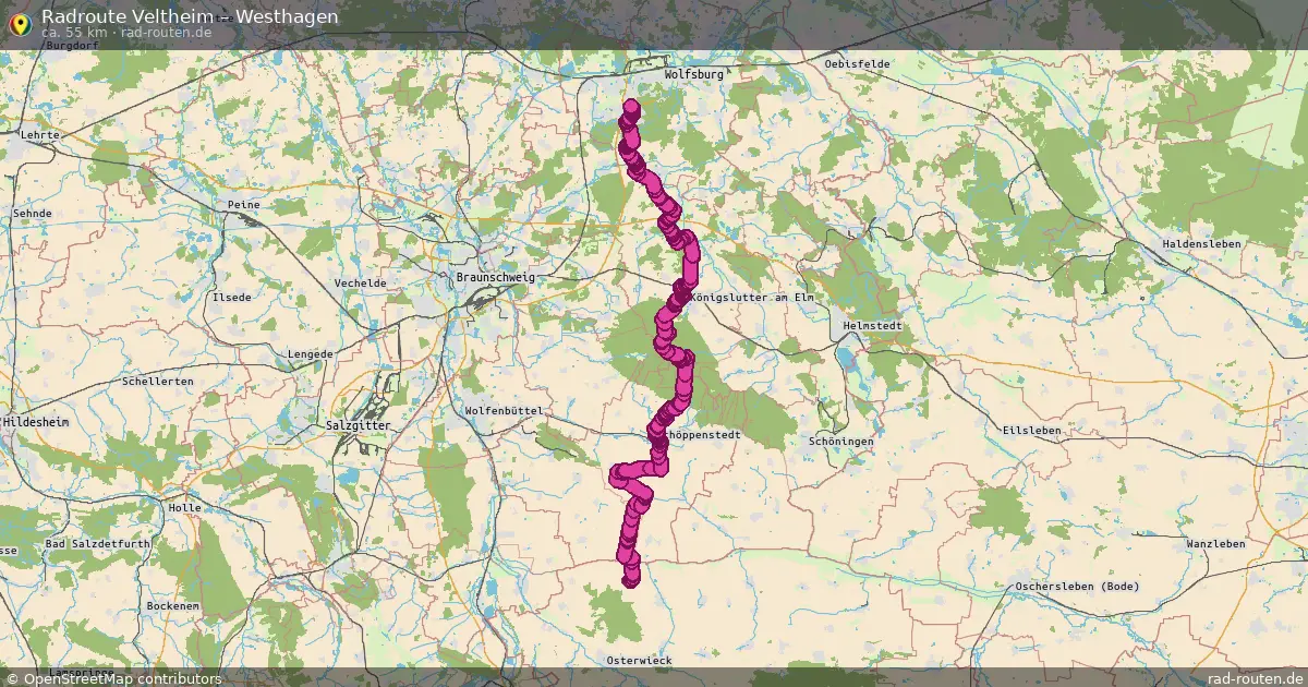 Radtour Veltheim – Westhagen
