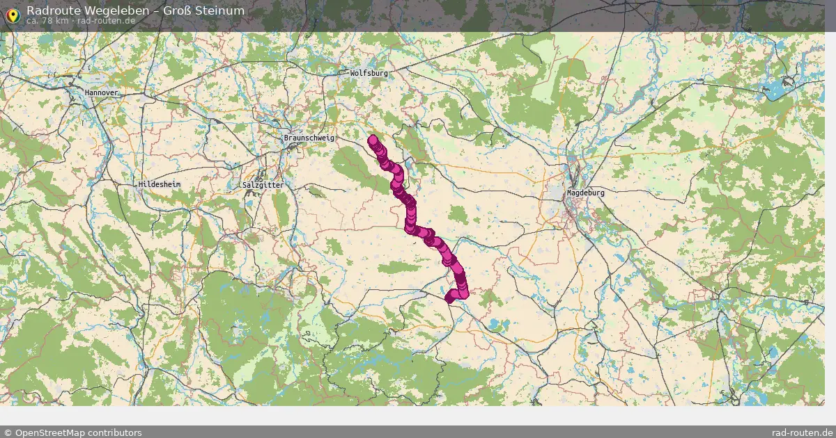 Radtour Wegeleben – Groß Steinum