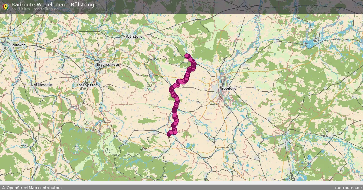Radtour Wegeleben – Bülstringen