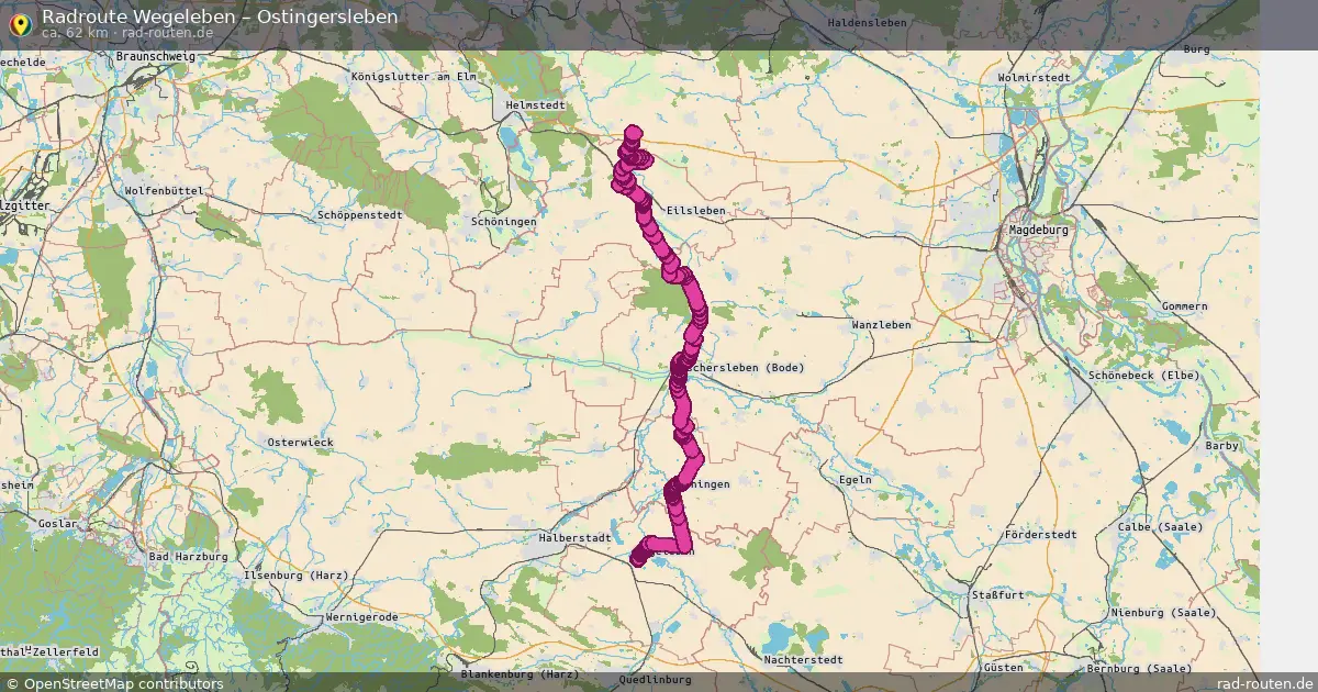 Radtour Wegeleben – Ostingersleben