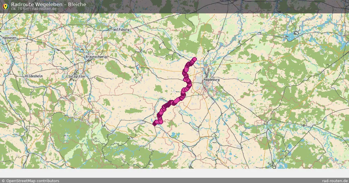 Radtour Wegeleben – Bleiche