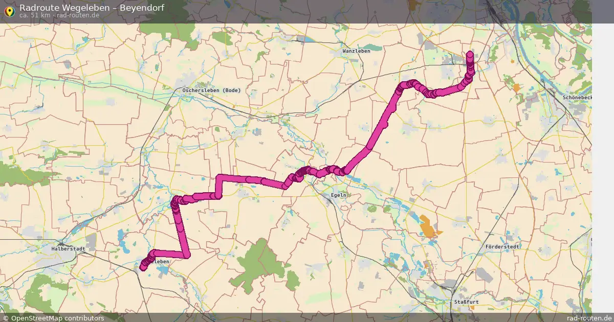 Radtour Wegeleben – Beyendorf