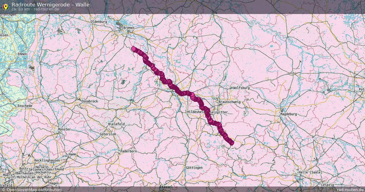 Radtour Wernigerode – Walle