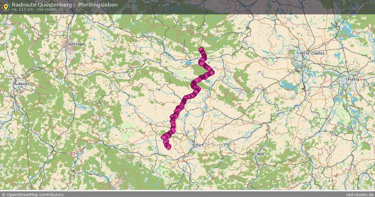 Radtour Questenberg – Pferdingsleben