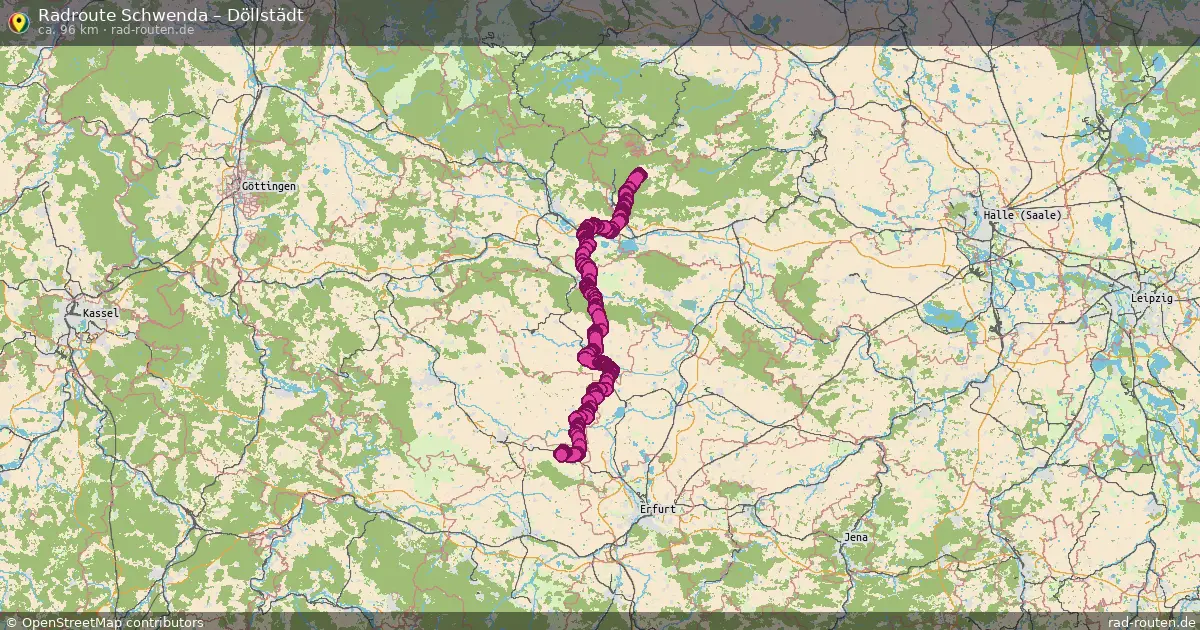 Radtour Schwenda – Döllstädt