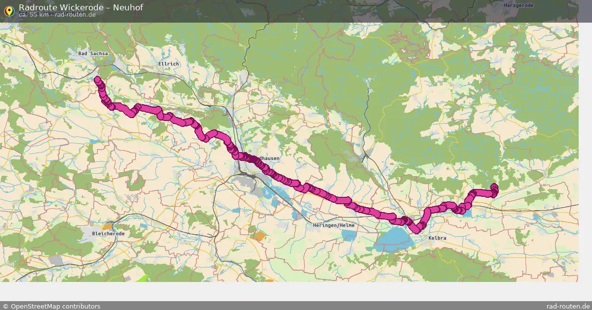 Radtour Wickerode – Neuhof