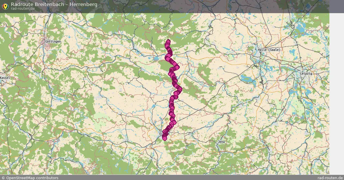 Radtour Breitenbach – Herrenberg