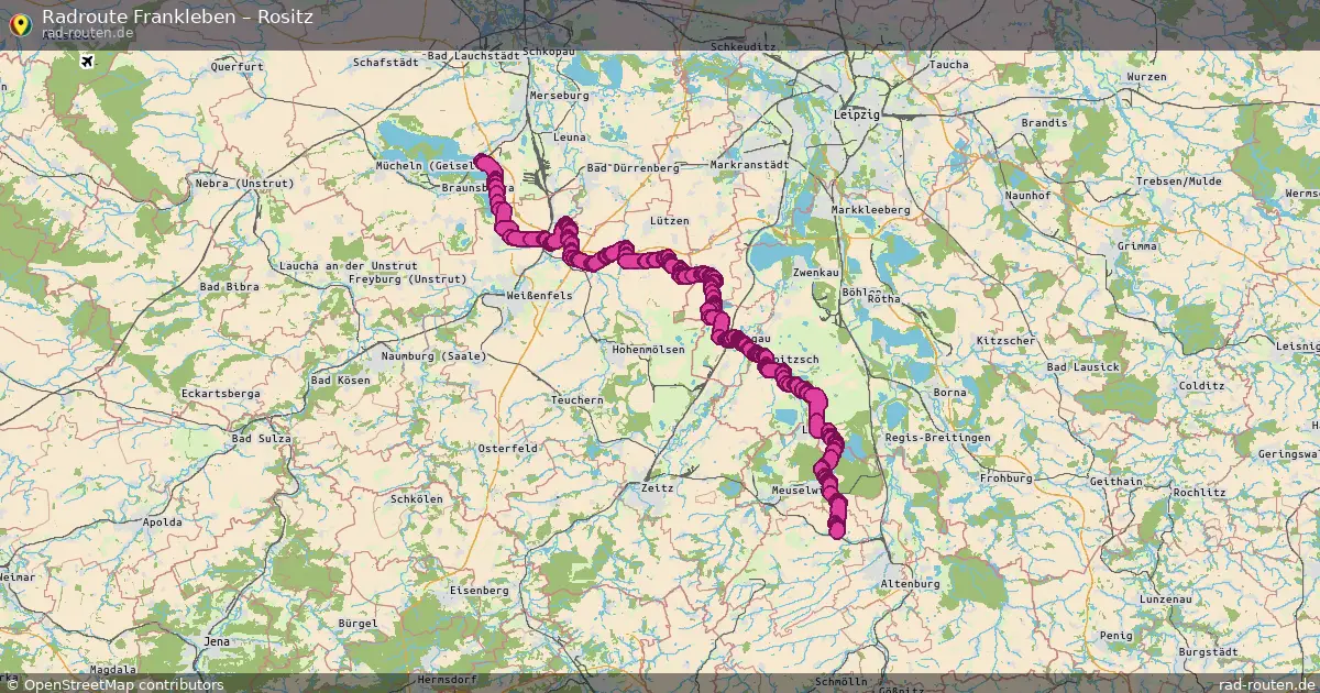 Radtour Frankleben – Rositz