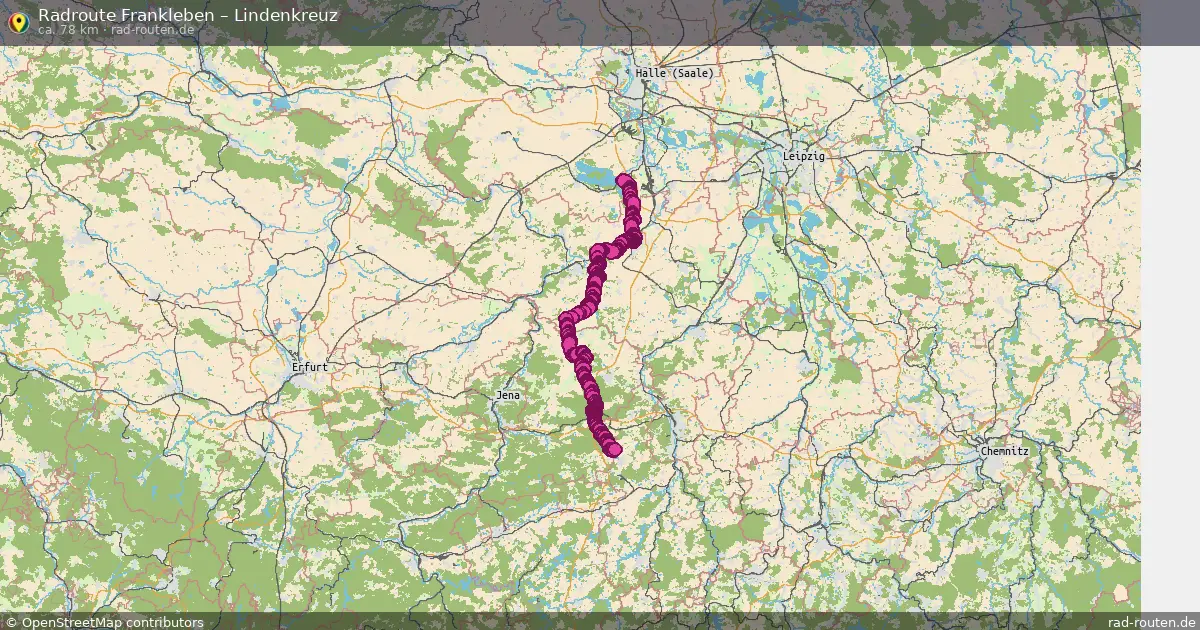 Radtour Frankleben – Lindenkreuz