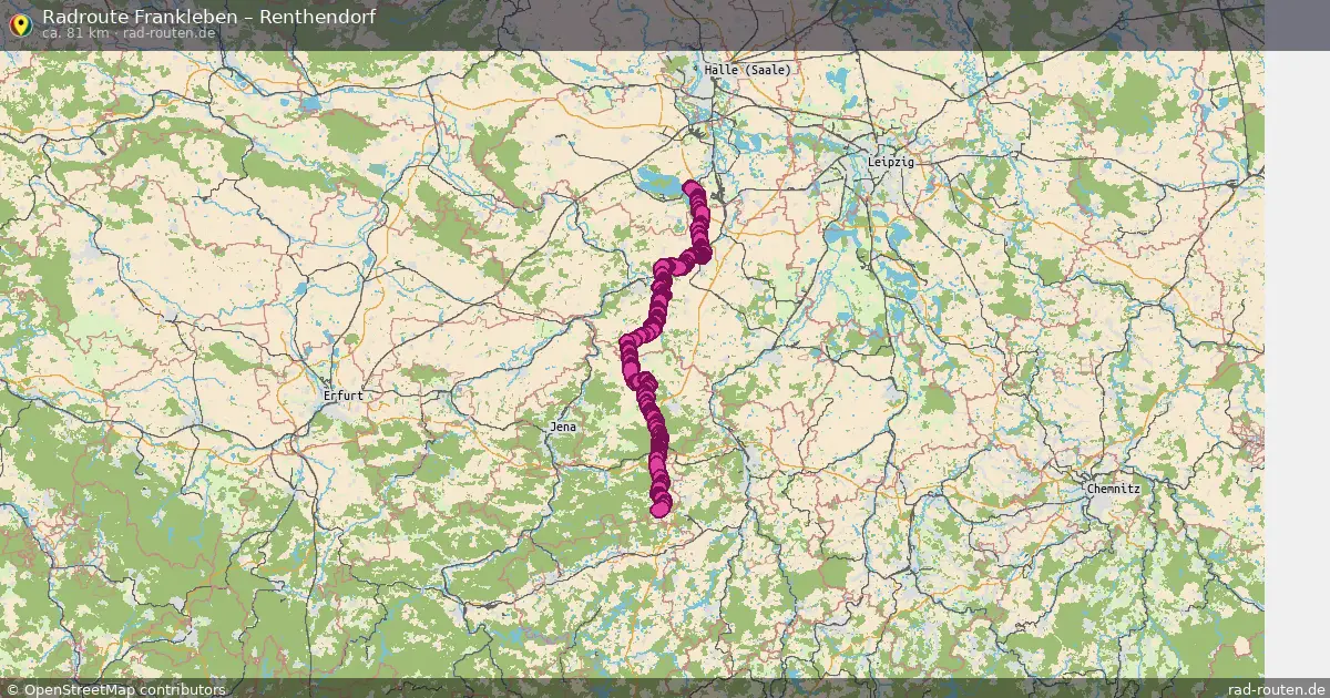 Radtour Frankleben – Renthendorf