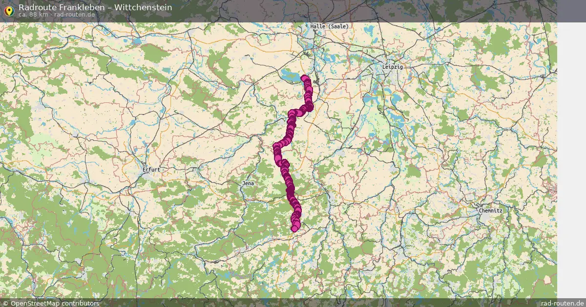 Radtour Frankleben – Wittchenstein