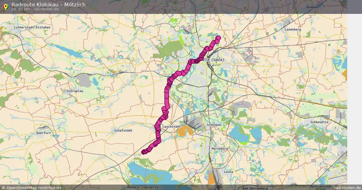 Radtour Klobikau – Mötzlich