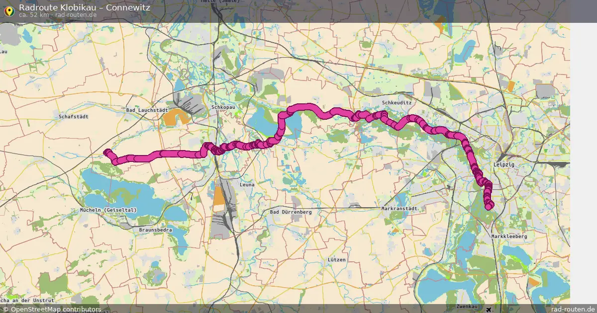 Radtour Klobikau – Connewitz