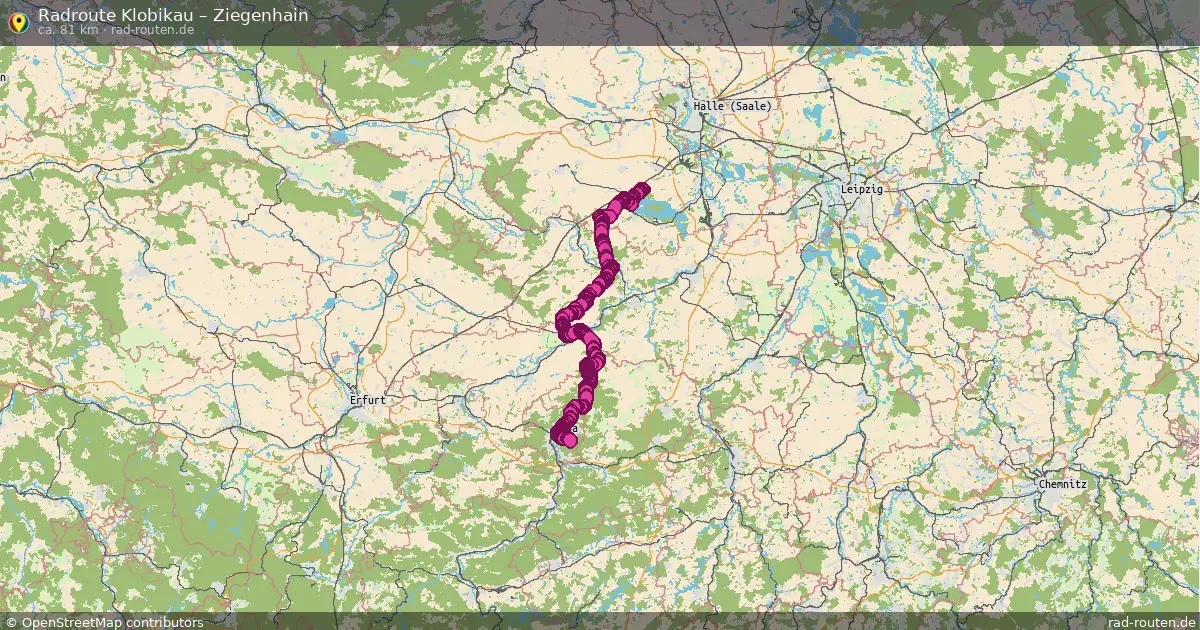 Radtour Klobikau – Ziegenhain
