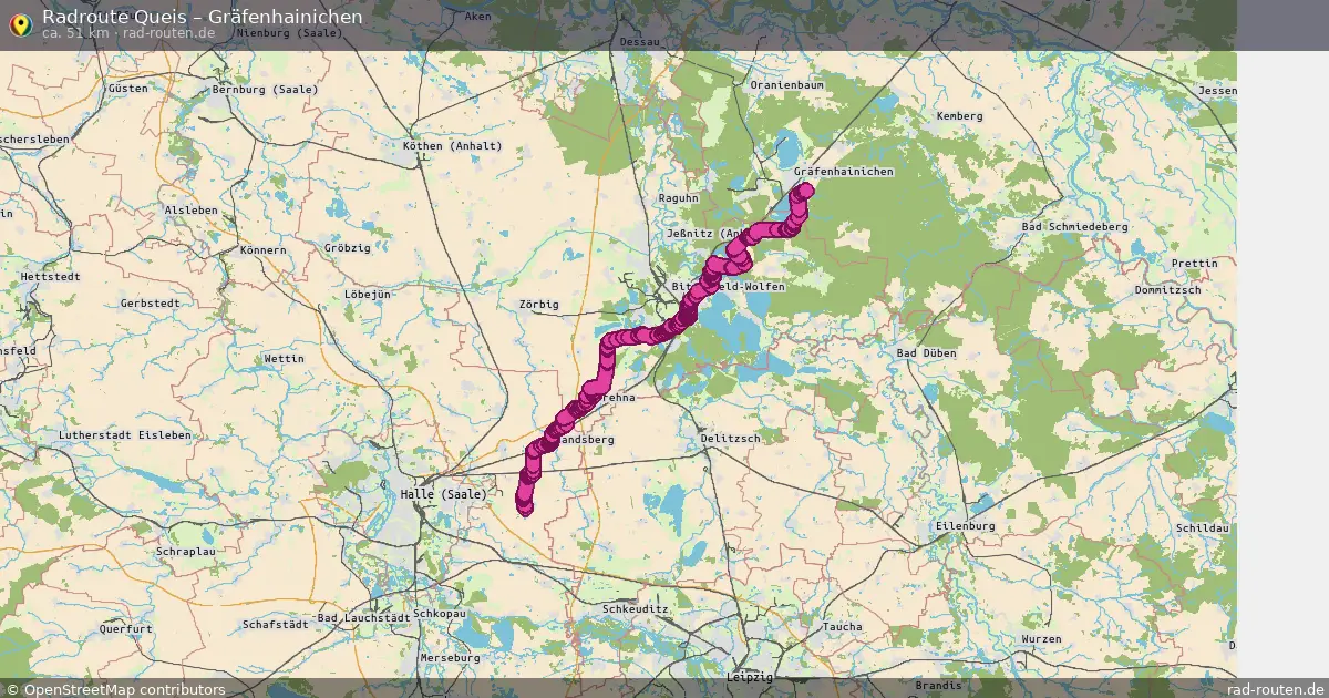 Radtour Queis – Gräfenhainichen
