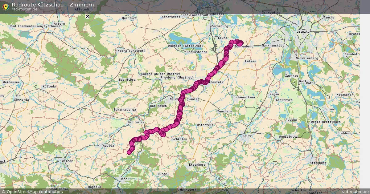 Radtour Kötzschau – Zimmern