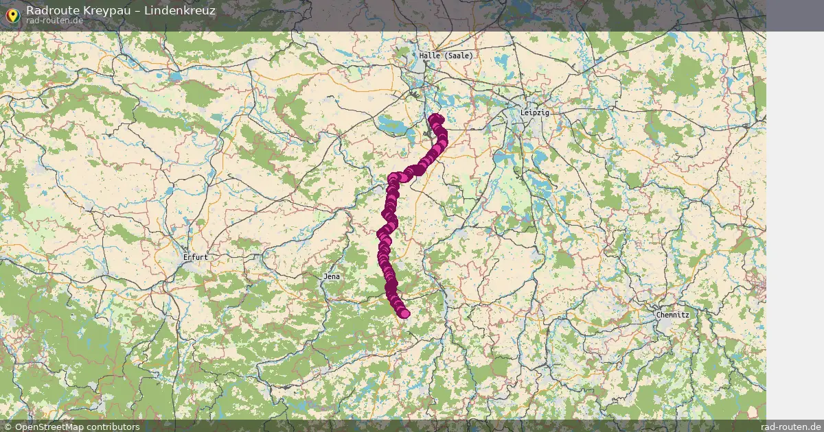 Radtour Kreypau – Lindenkreuz