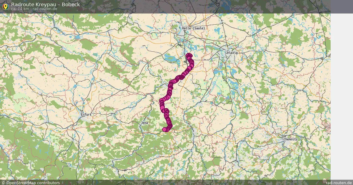 Radtour Kreypau – Bobeck