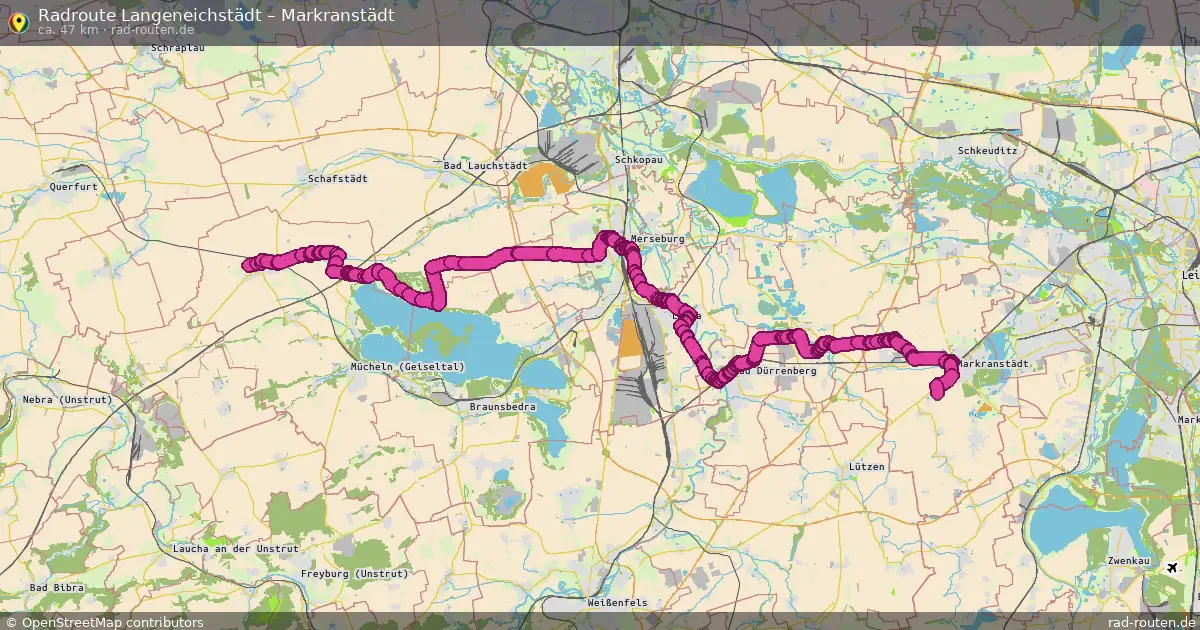 Radtour Langeneichstädt – Markranstädt