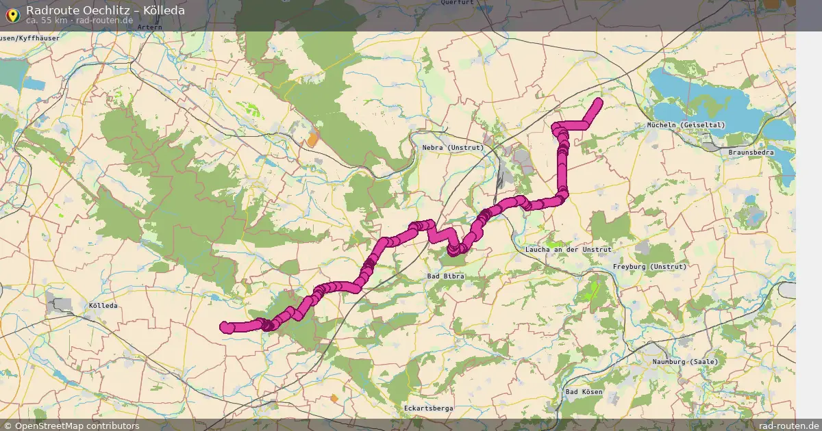 Radtour Oechlitz – Kölleda