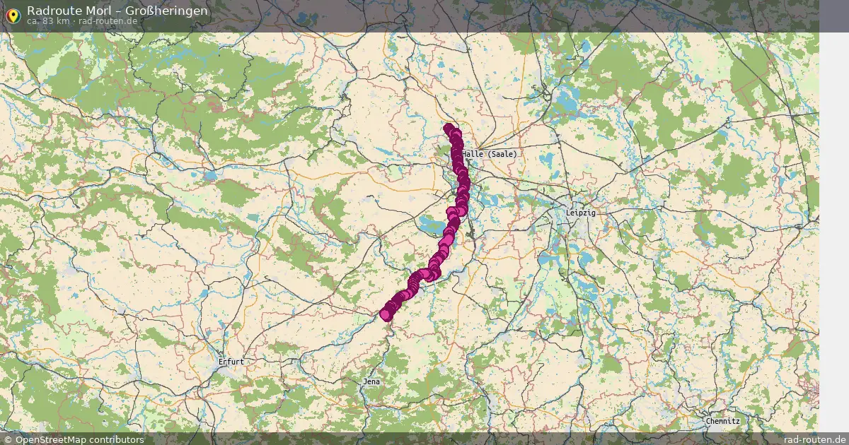 Radtour Morl – Großheringen