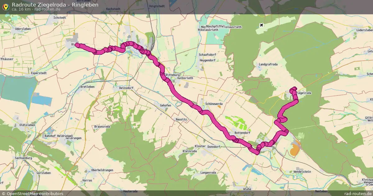 Radtour Ziegelroda – Ringleben