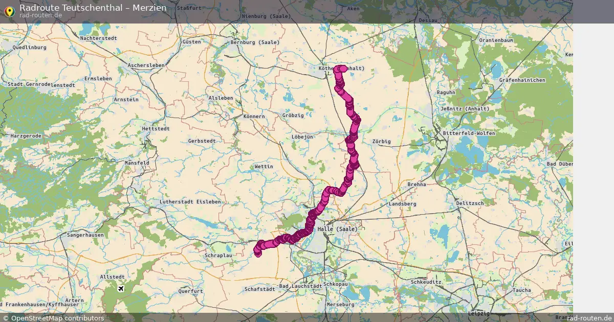 Radtour Teutschenthal – Merzien