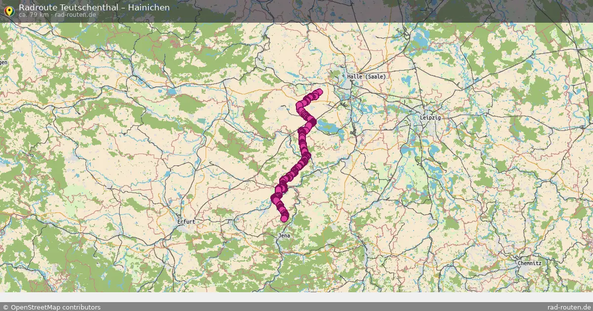 Radtour Teutschenthal – Hainichen