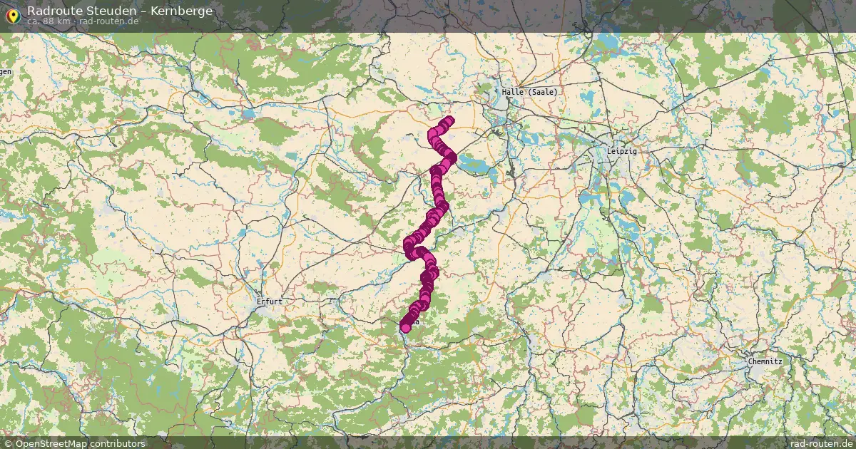 Radtour Steuden – Kernberge