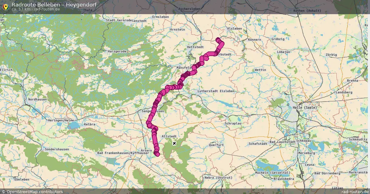 Radtour Belleben – Heygendorf