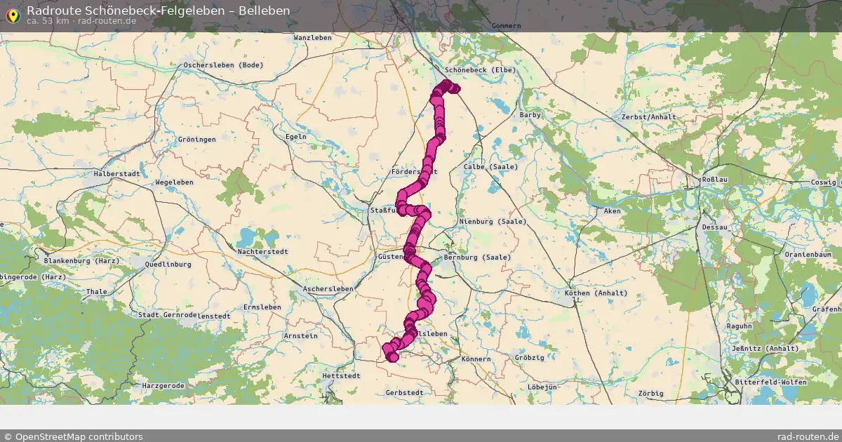Radtour Schönebeck-Felgeleben – Belleben