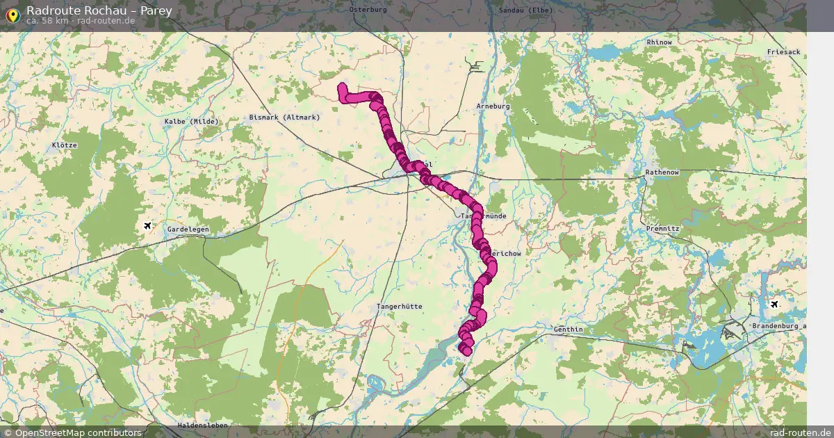 Radtour Rochau – Parey