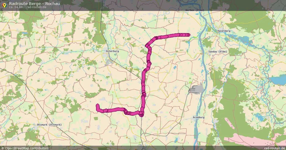 Radtour Berge – Rochau