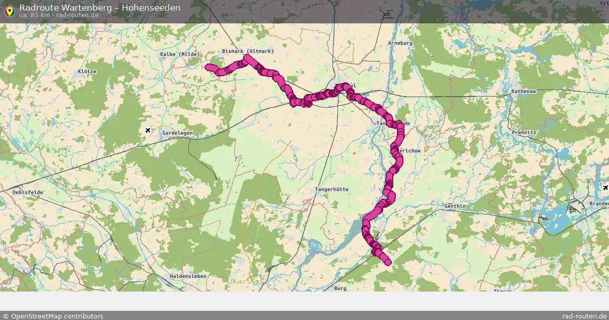 Radtour Wartenberg – Hohenseeden