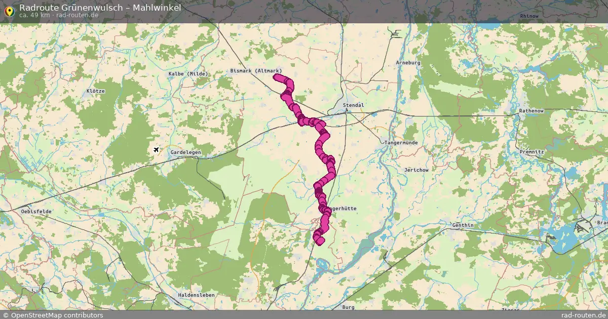 Radtour Grünenwulsch – Mahlwinkel