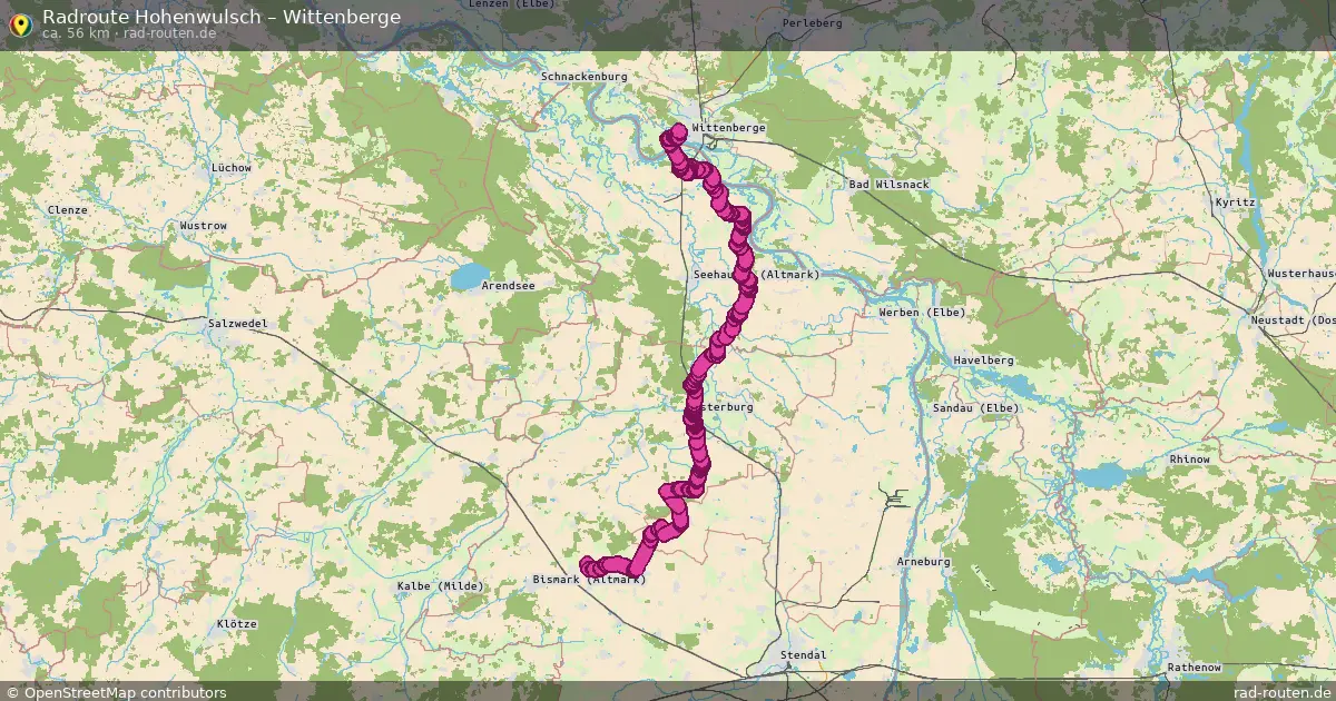 Radtour Hohenwulsch – Wittenberge