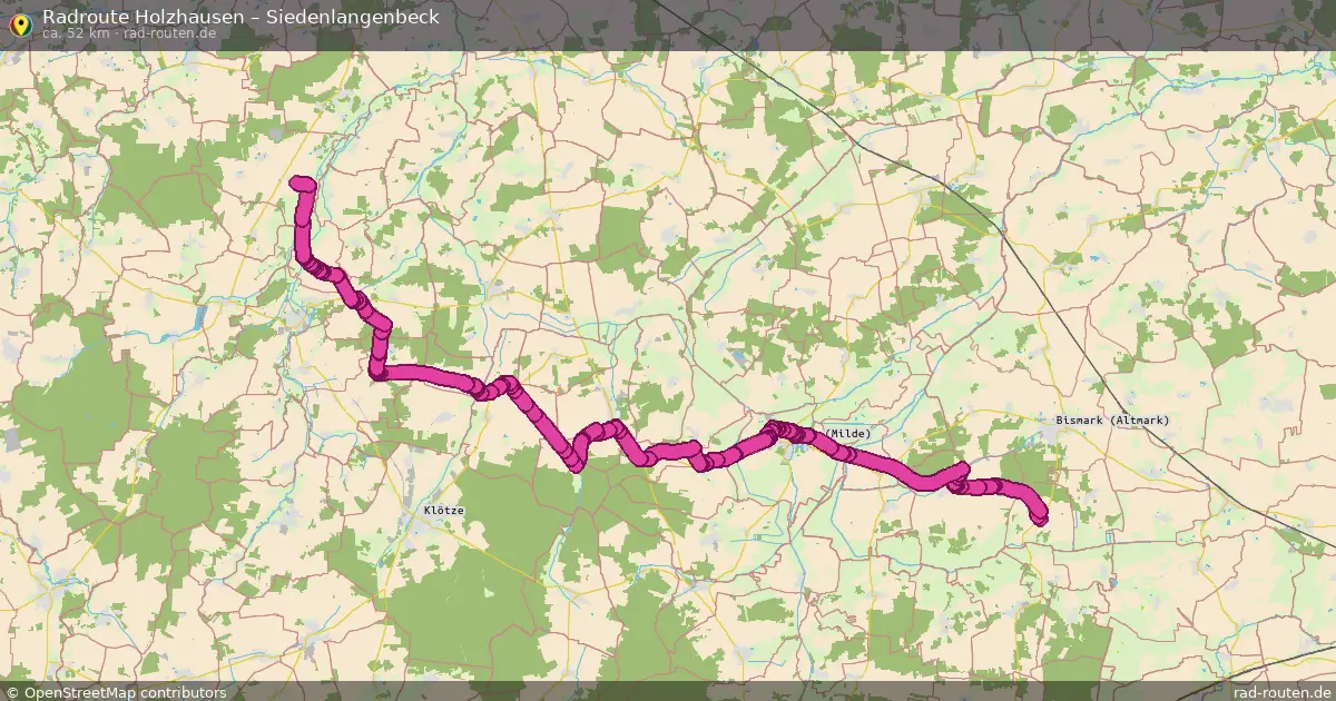 Radtour Holzhausen – Siedenlangenbeck